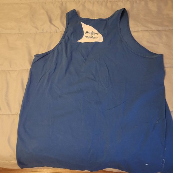 Macklemore and Ryan Lewis blue tank top size xl band tee - Picture 3 of 4